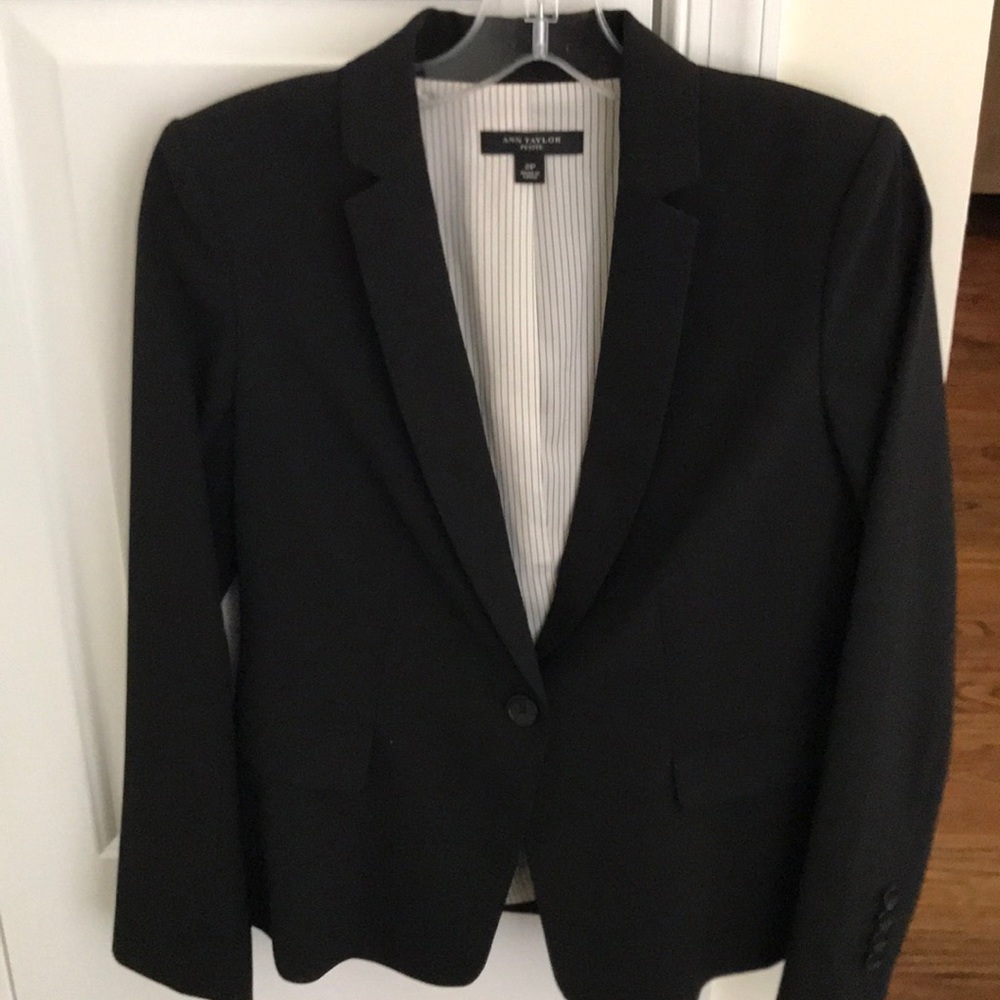 Ann Taylor Black Suit Blazer